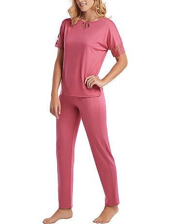 Pyjama broek top slipe mouwen juliette