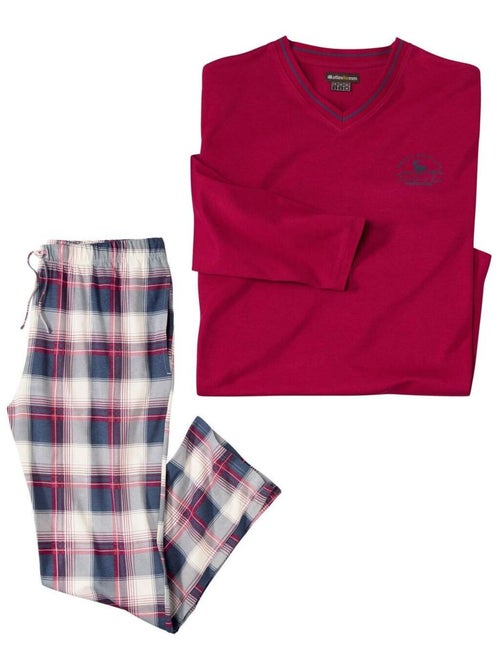 Pyjama Coton à Carreaux - ATLAS FOR MEN - Kiabi Pyjama Coton à Carreaux - ATLAS FOR MEN - Kiabi
