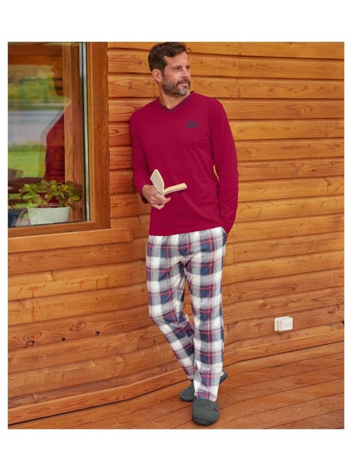 Pyjama Coton à Carreaux - ATLAS FOR MEN - Kiabi Pyjama Coton à Carreaux - ATLAS FOR MEN - Kiabi