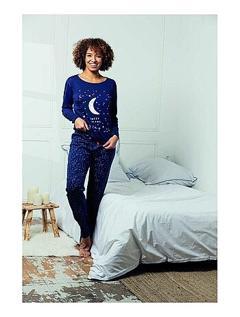 Pyjama COTON MELISSA BROWN - Pack de 2