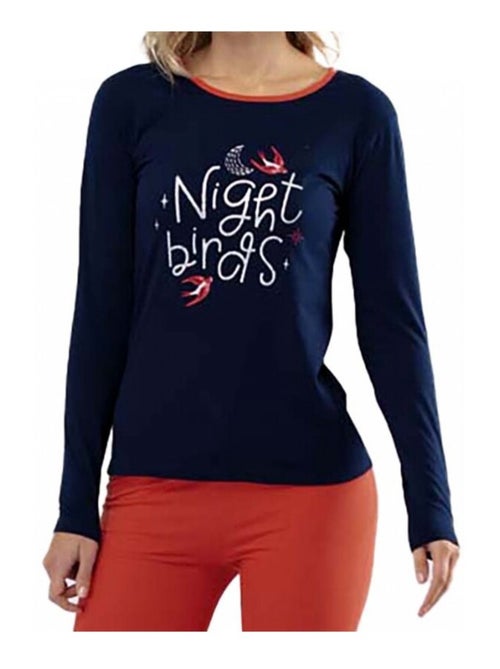 Pyjama COTON MELISSA BROWN - Kiabi Pyjama COTON MELISSA BROWN - Kiabi