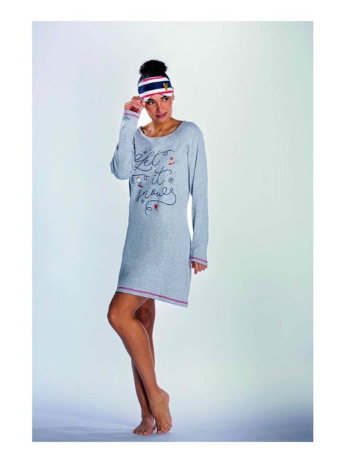 Pyjama COTON MELISSA BROWN - Kiabi Pyjama COTON MELISSA BROWN - Kiabi