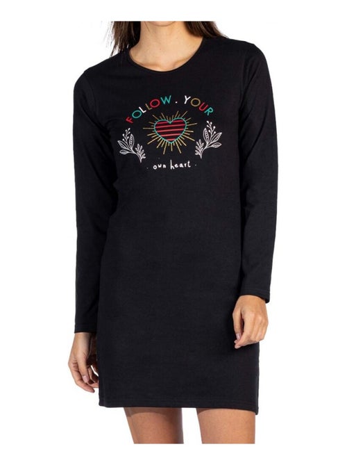 Pyjama COTON MELISSA BROWN - Kiabi Pyjama COTON MELISSA BROWN - Kiabi