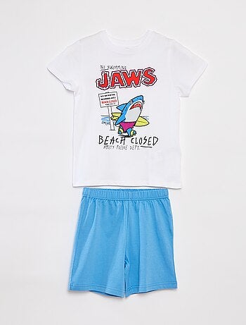 Pyjama court à imprimé - 2 pièces