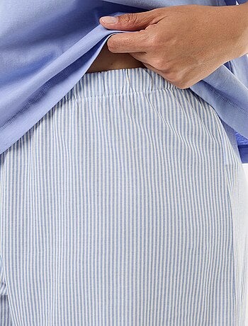 Pyjama court à motifs - 2 pièces