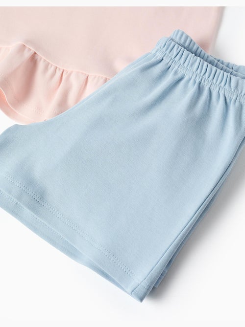 Pyjama court avec imprimé Stitch qui brille dans le noir - Kiabi