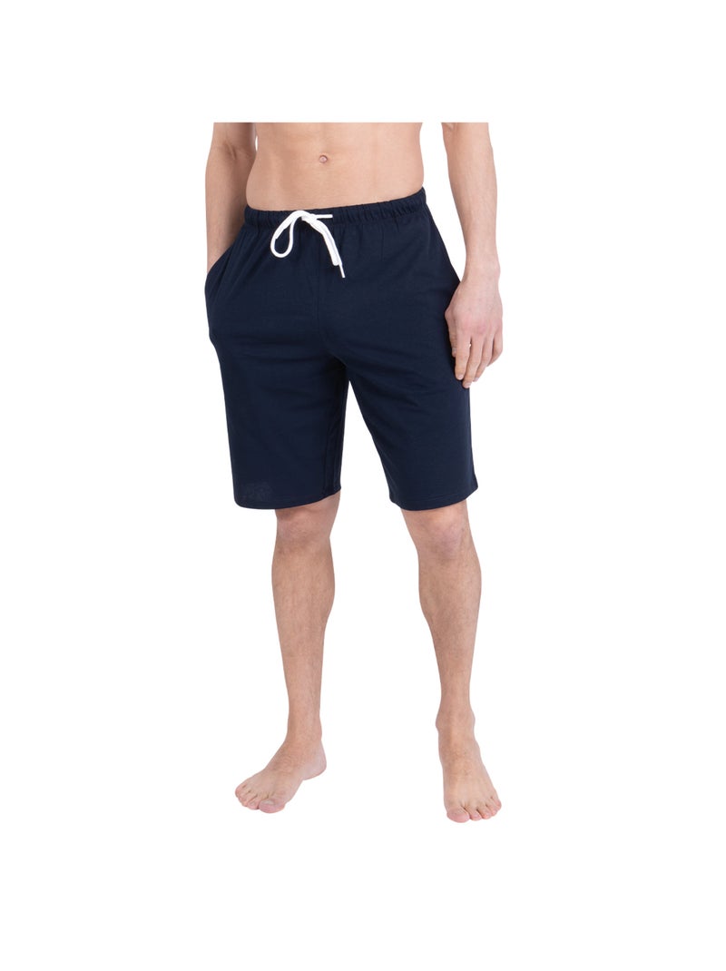 Pyjama court col rond homme rayures ocean club athena Bleu - Kiabi