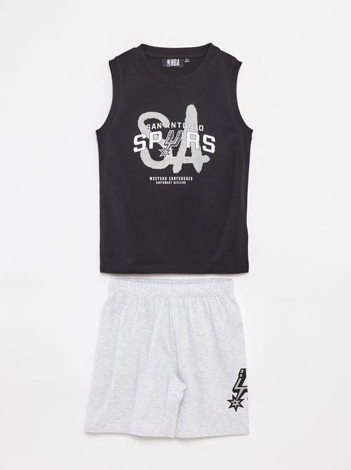 Pyjama court débardeur + short - 2 pièces 'NBA' - Kiabi