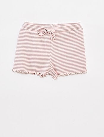 Pyjama court débardeur + short - 2 pièces