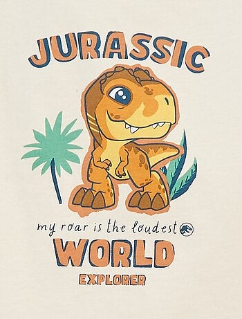 Pyjama court débardeur + short 'Jurassic World' - 2 pièces