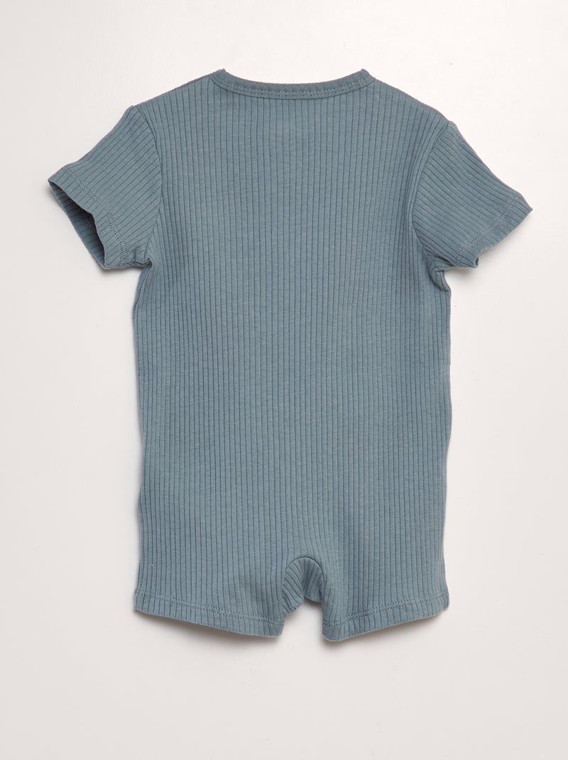 Pyjama court dors bien Bleu - Kiabi