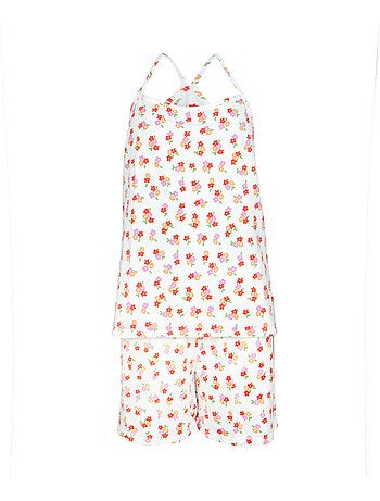 Pyjama court femme print athena