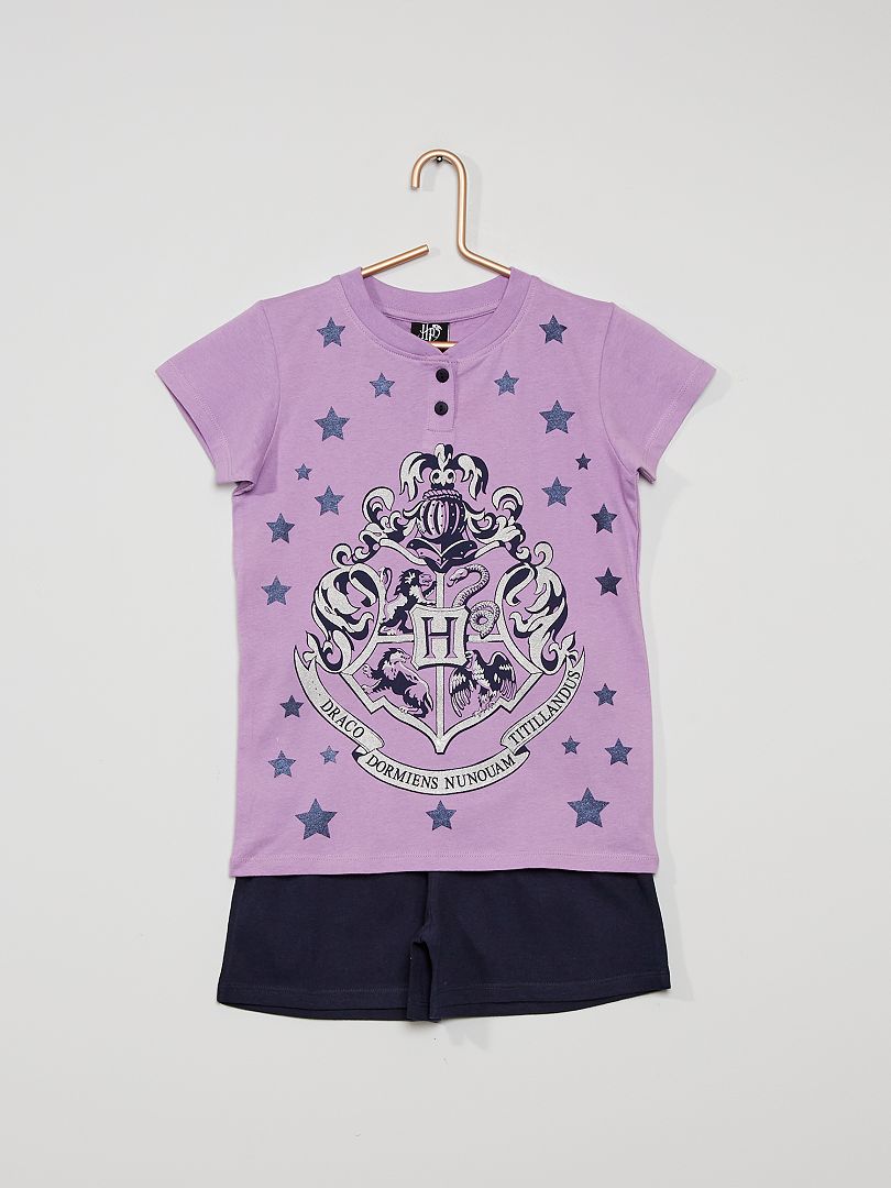 Pyjama Court Harry Potter Violet Kiabi