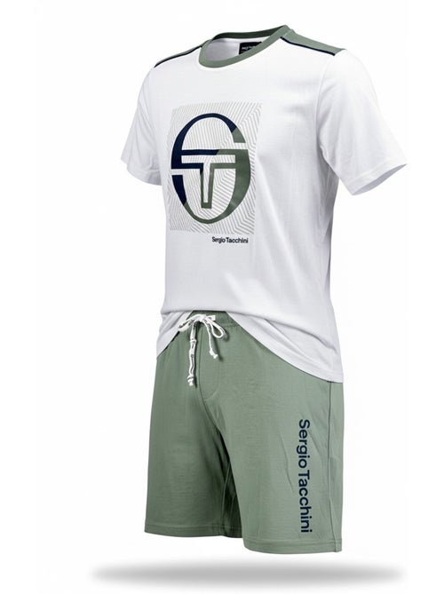 Pyjama Court Homme Sergio Tacchini - Kiabi