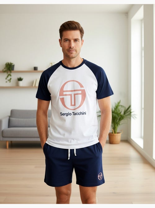 Pyjama Court Homme Sergio Tacchini - Kiabi Pyjama Court Homme Sergio Tacchini - Kiabi
