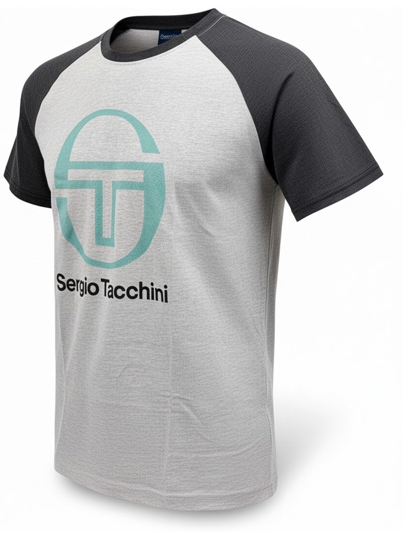 Pyjama Court Homme Sergio Tacchini Gris Gris anthracite - Kiabi