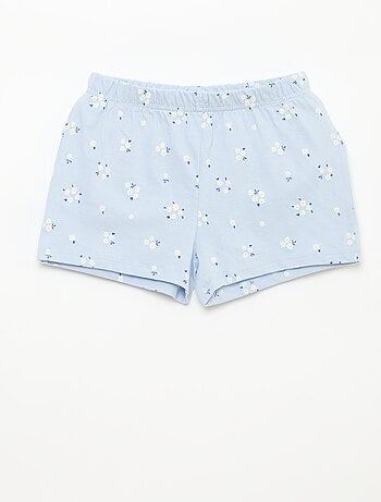 Pyjama court imprimé - 2 pièces