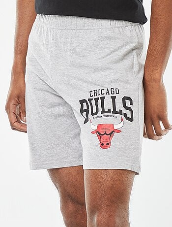 Pyjama court imprimé 'Chicago Bulls' - 2 pièces