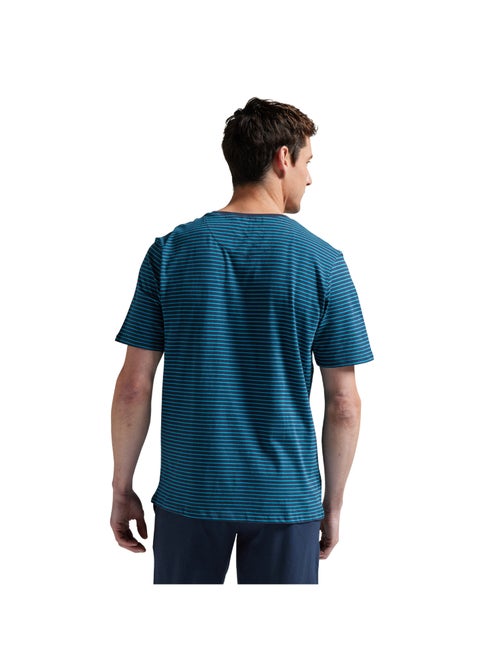 Pyjama court rayures homme l'escale athena - Kiabi Pyjama court rayures homme l'escale athena - Kiabi