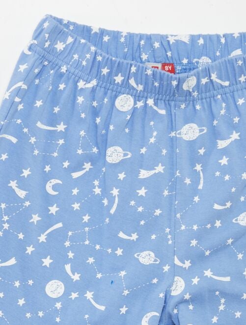 Pyjama court t-shirt + short - 2 pièces - Kiabi