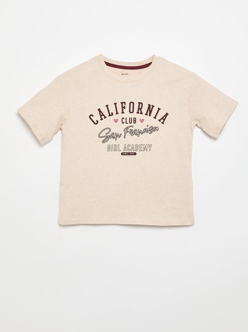 Pyjama court t-shirt + short - 2 pièces - Kiabi