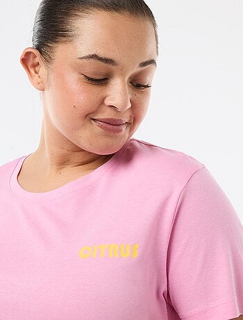 Pyjama court t-shirt + short - 2 pièces