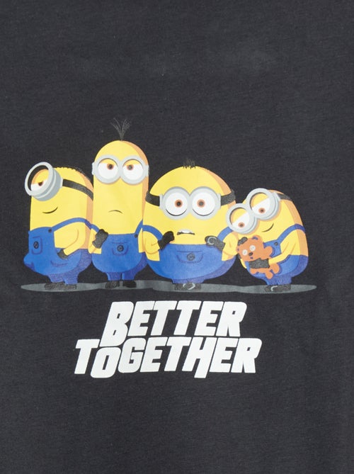 Pyjama court t-shirt + short 'Minions' - 2 pièces - Kiabi