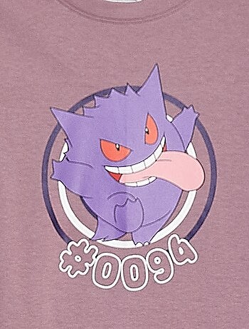 Pyjama court t-shirt + short 'Pokémon' - 2 pièces