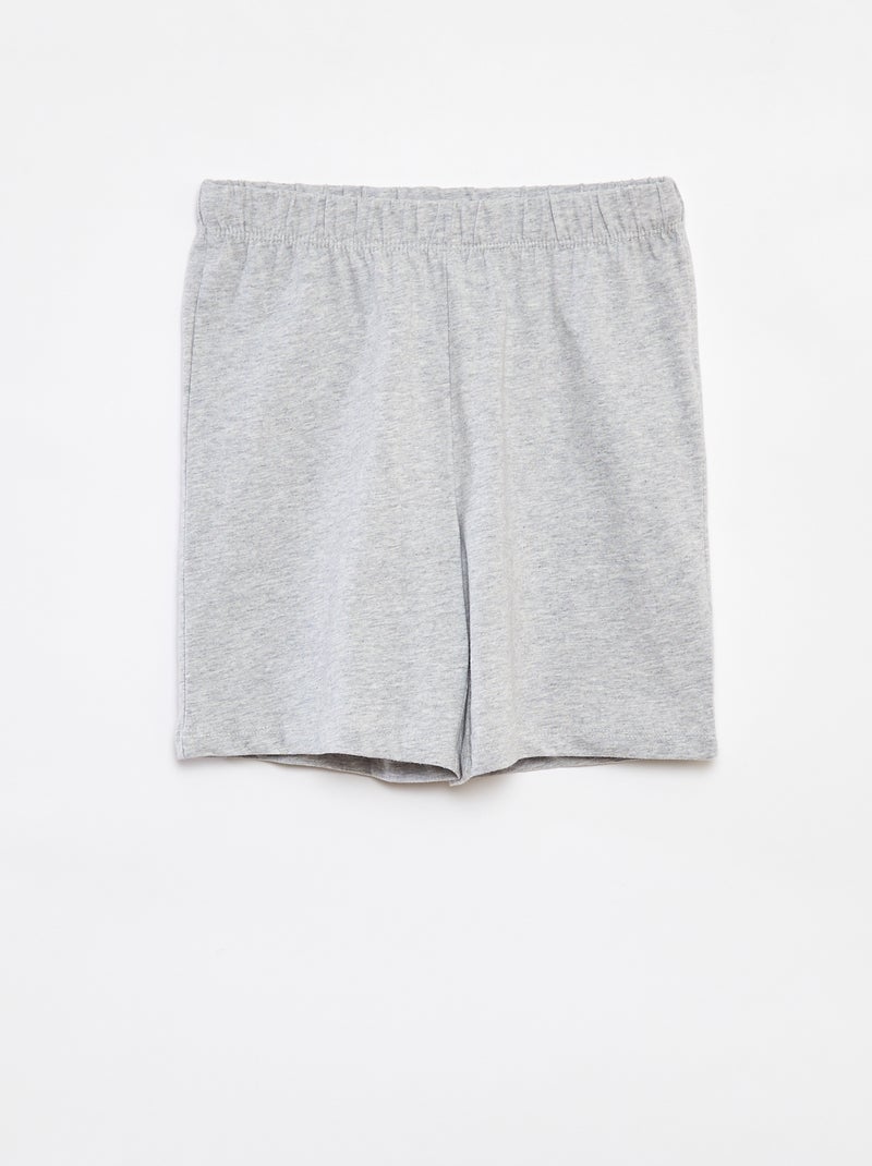 Pyjama court t-shirt + short 'Spider-Man' 'Marvel' - 2 pièces BLEU - Kiabi