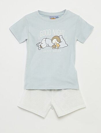 Pyjama court t-shirt + short 'Tchoupi' - 2 pièces