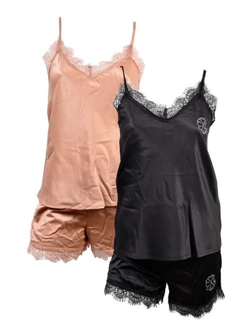 Pyjama dames CXL By LACROIX - Set van 2 - Kiabi Pyjama dames CXL By LACROIX - Set van 2 - Kiabi