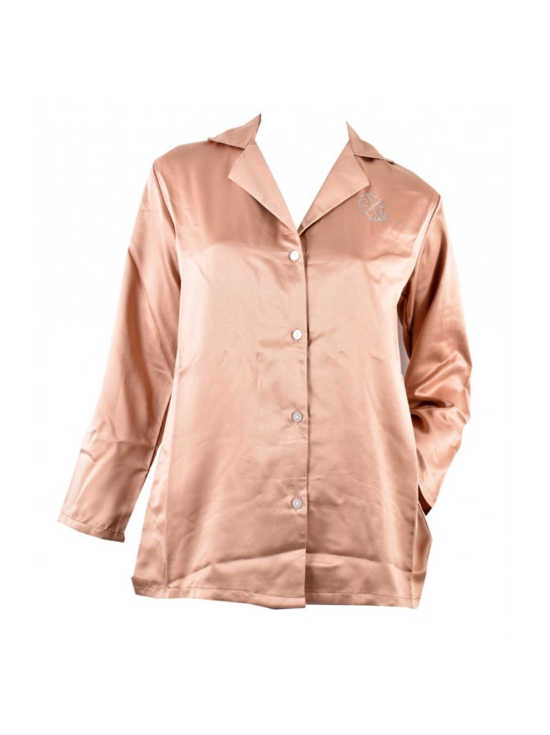 Pyjama Dames CXL By LACROIX Taupe - Kiabi