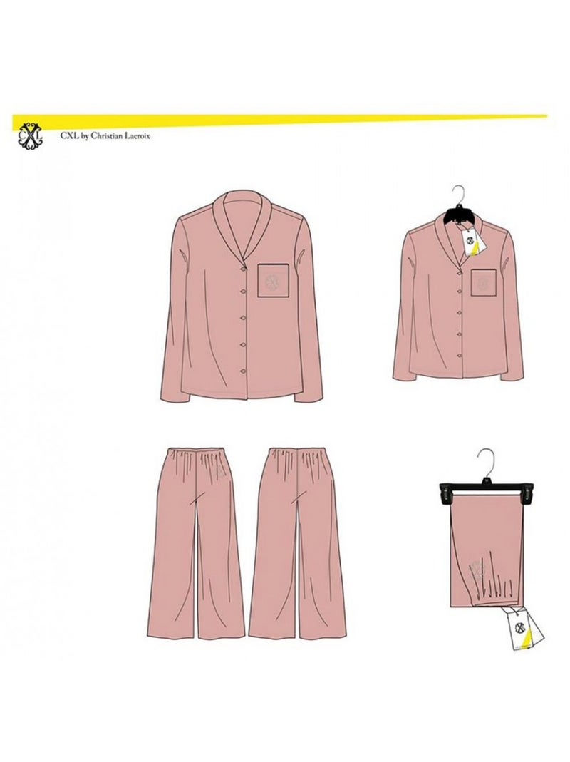 Pyjama Dames CXL By LACROIX Taupe - Kiabi
