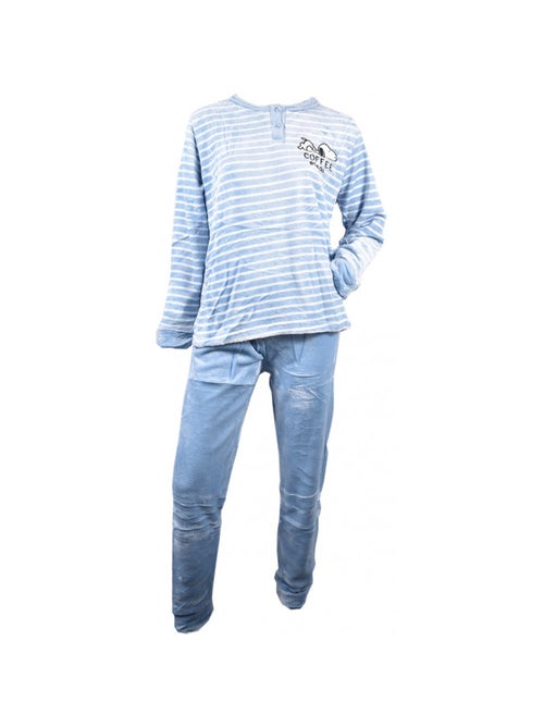 Pyjama Dames Lang SWEET SECRET - Kiabi Pyjama Dames Lang SWEET SECRET - Kiabi