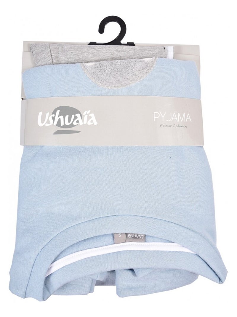Pyjama Dames USHUAIA Blauw - Kiabi