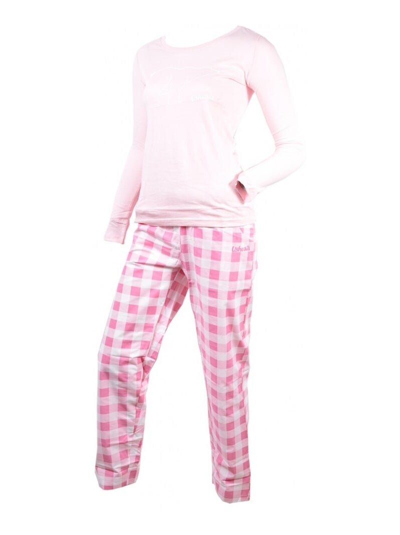 Pyjama Dames USHUAIA Roze - Kiabi