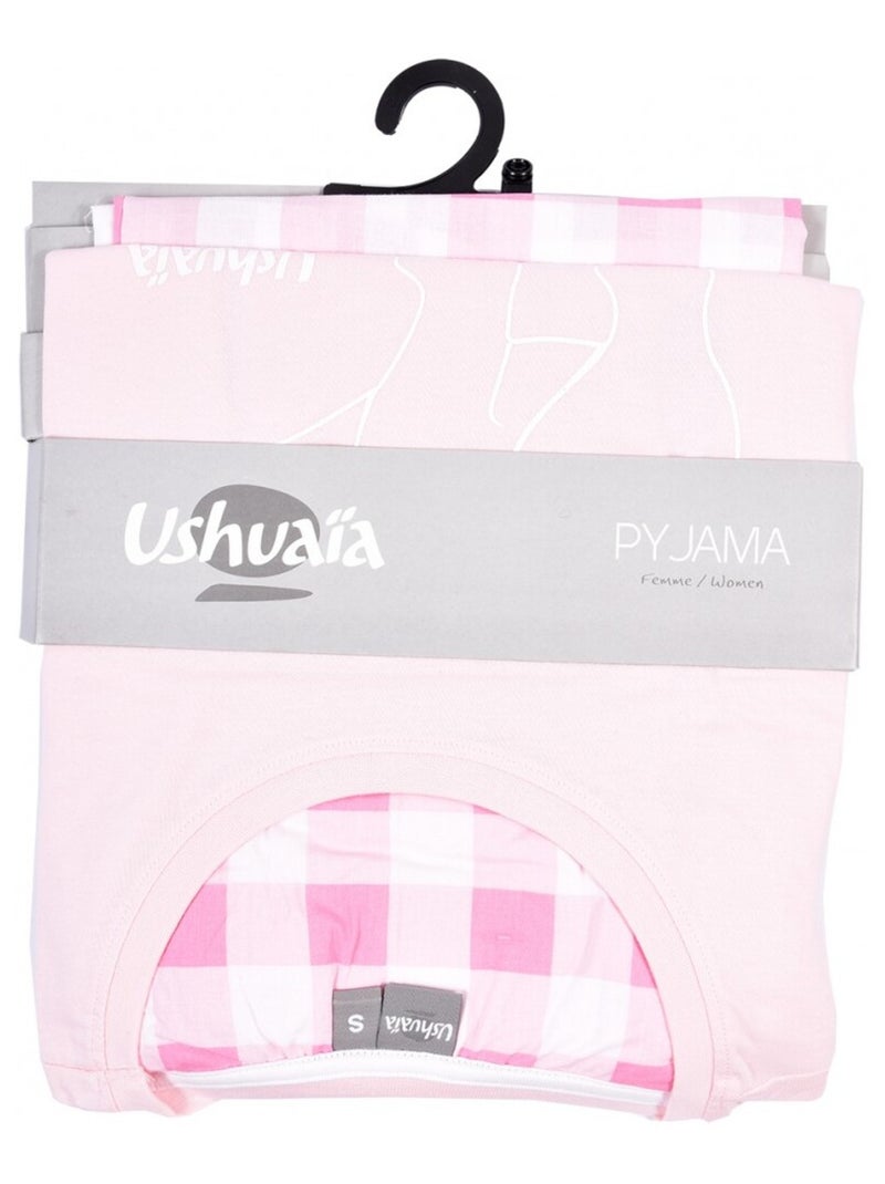 Pyjama Dames USHUAIA Roze - Kiabi