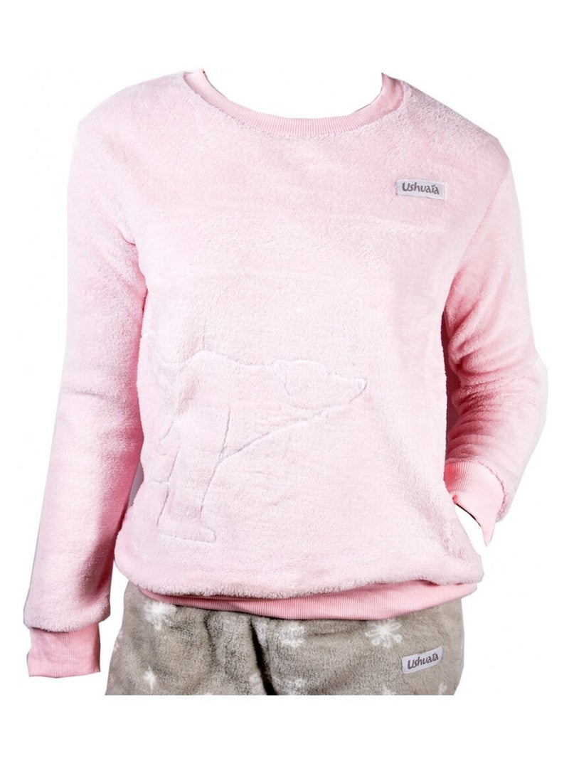 Pyjama Dames USHUAIA Roze - Kiabi
