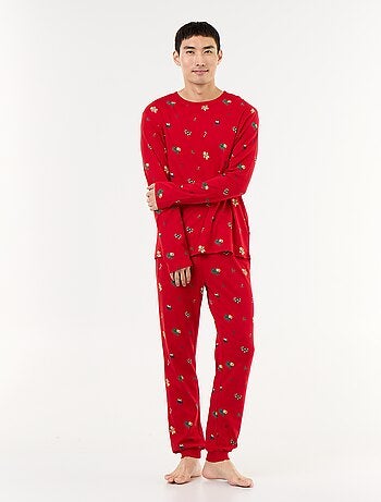 Pyjama de Noël 2 pièces t-shirt + pantalon - 2 pièces