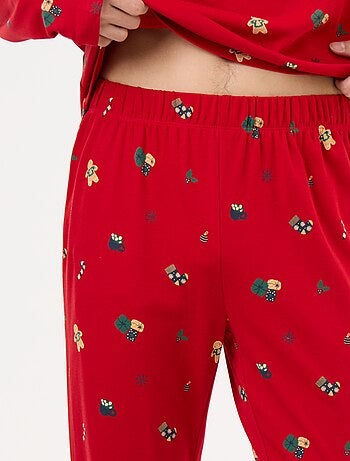 Pyjama de Noël 2 pièces t-shirt + pantalon - 2 pièces