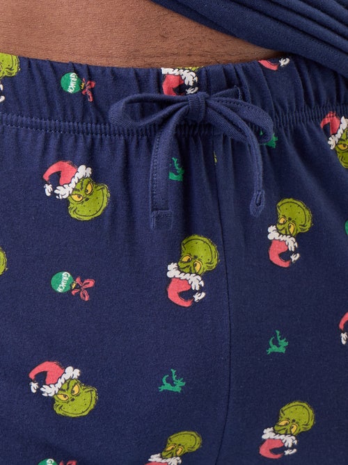 Pyjama de Noël 'Grinch' t-shirt + pantalon - 2 pièces - Kiabi