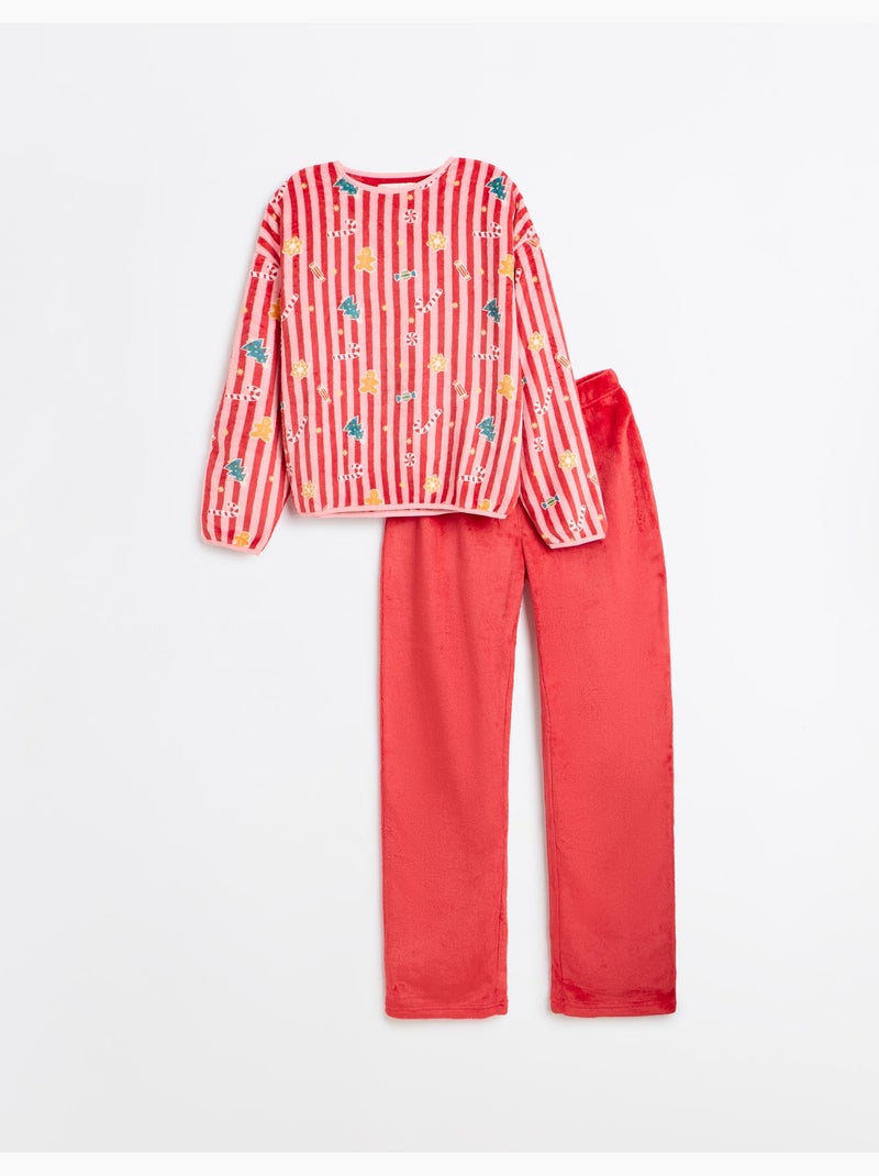 Pyjama de noël, mo fashion Rouge - Kiabi