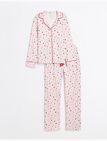 Pyjama de noël style chemise, mo fashion