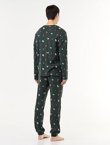 Pyjama de Noël 2 pièces t-shirt + pantalon - 2 pièces