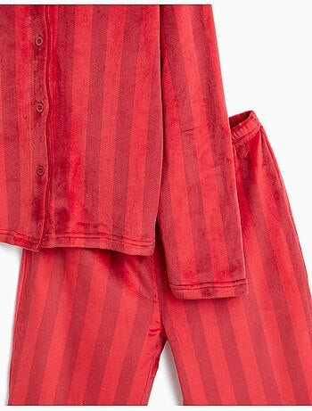 Pyjama de noël velouté, mo fashion