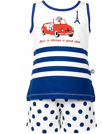Pyjama débardeur et short nina paris
