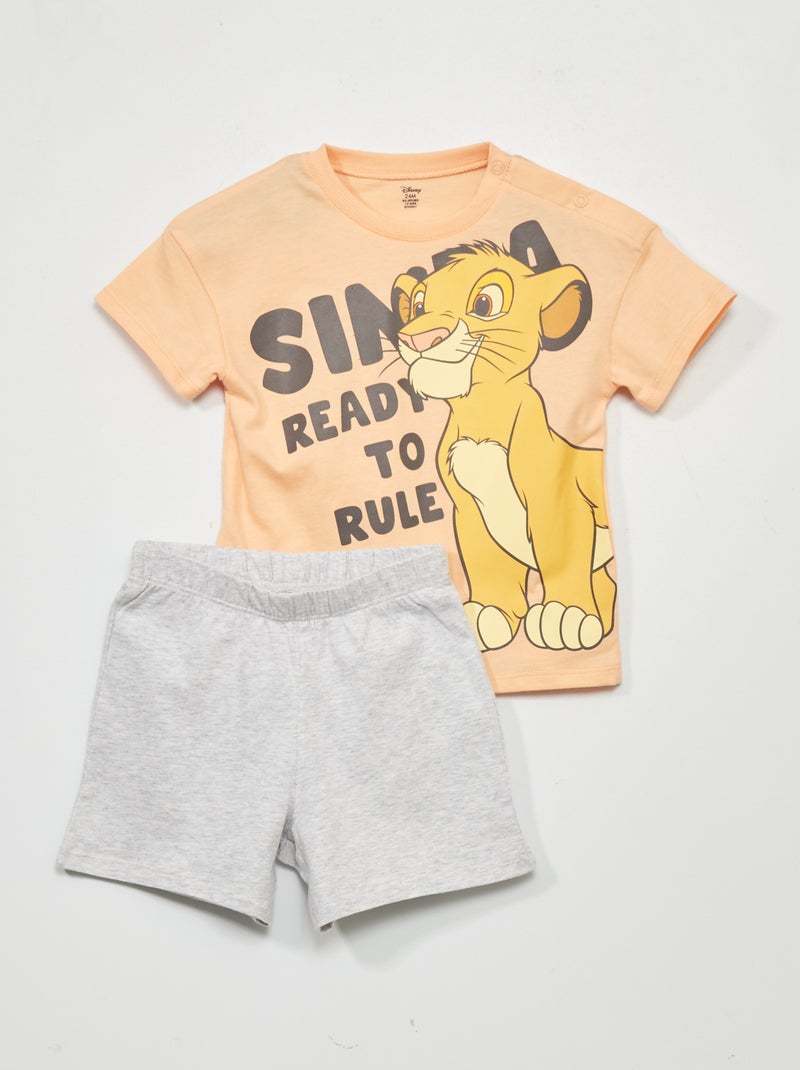 Pyjama 'Disney' - 2-delig simba - Kiabi