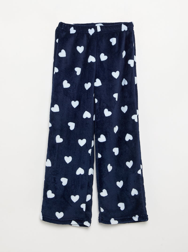 Pyjama 'Disney' 2-delig - Sweater + broek Blauw - Kiabi