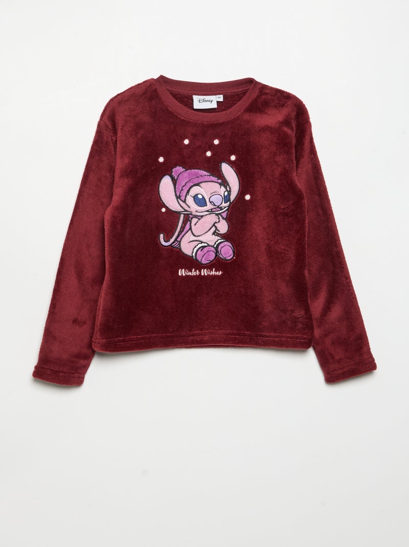 Pyjama 'Disney' 2-delig - Sweater + broek Rose - Kiabi