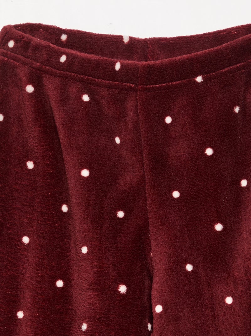 Pyjama 'Disney' 2-delig - Sweater + broek Rose - Kiabi